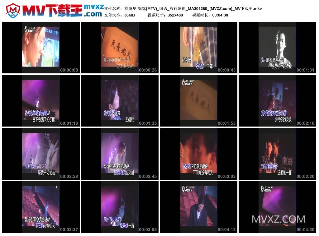 刘德华-缠绵(MTV)_国语_流行歌曲_MA301280
